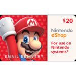 $20 Nintendo Eshop Cards