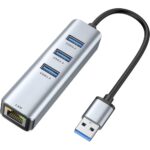 Ablewe USB 3.0 Hub + Rj45 Ethe