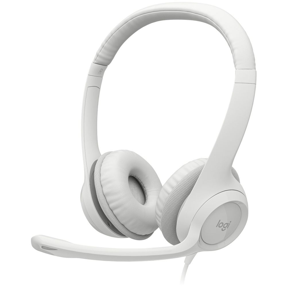 logitech-h390-usb-headset-wht.jpg Logitech H390 USB Headset Wht - Image 1