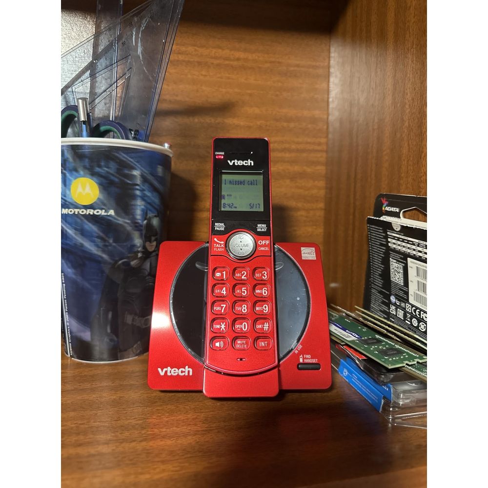 vtech-cs6919-16-crdls-phone-rd.jpg Vtech Cs6919-16 Crdls Phone Rd - Image 1