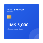 Watts Gift Card - JM$ 5,000